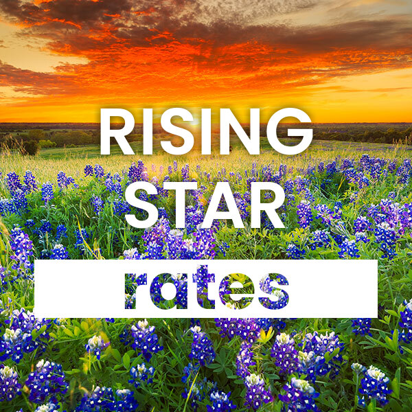 Compare the best Electricity rates and plans in Rising Star texas