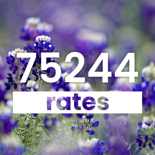 Electricity rates for Dallas 75244 Texas