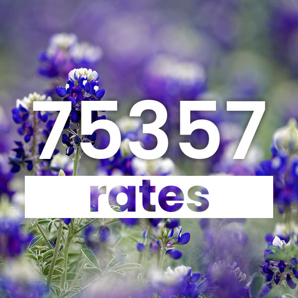 Electricity rates for Dallas 75357 Texas
