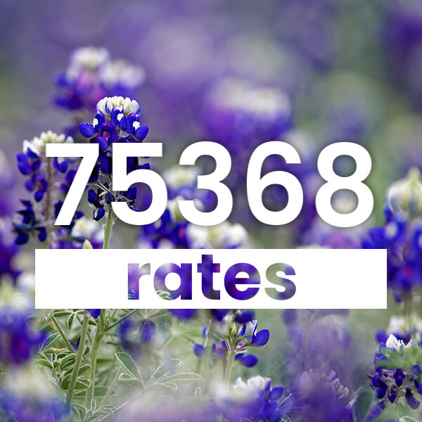 Electricity rates for Dallas 75368 Texas