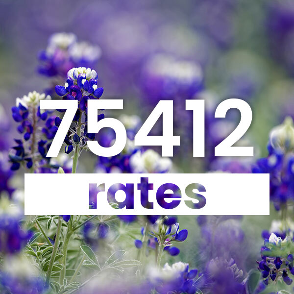 Electricity rates for Bagwell 75412 Texas