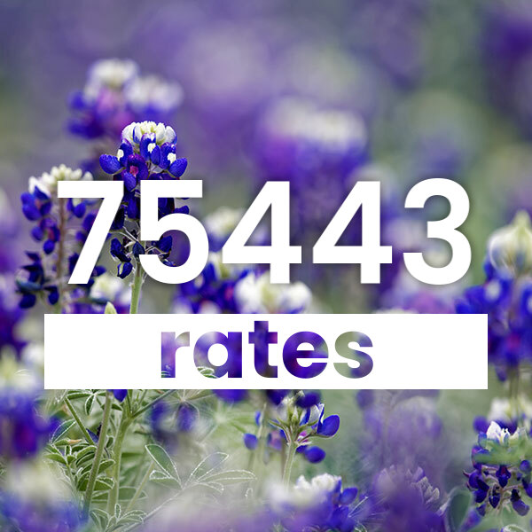 Electricity rates for 75443 Texas