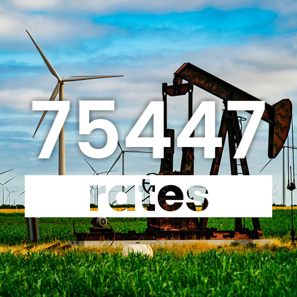 Electricity rates for Ivanhoe 75447 Texas