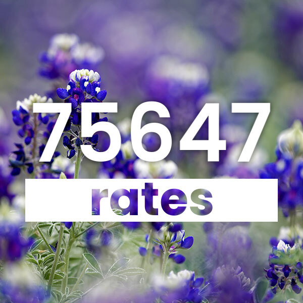 Electricity rates for Gladewater 75647 Texas