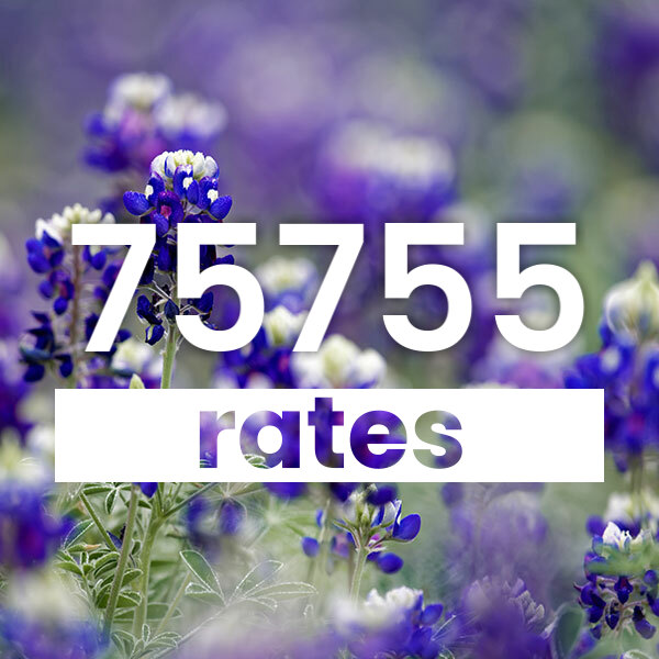 Electricity rates for 75755 Texas