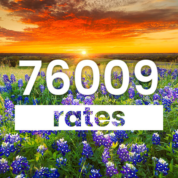 Electricity rates for Alvarado 76009 texas