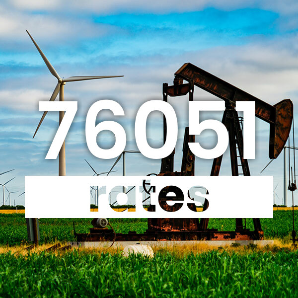 Electricity rates for Grapevine 76051 Texas