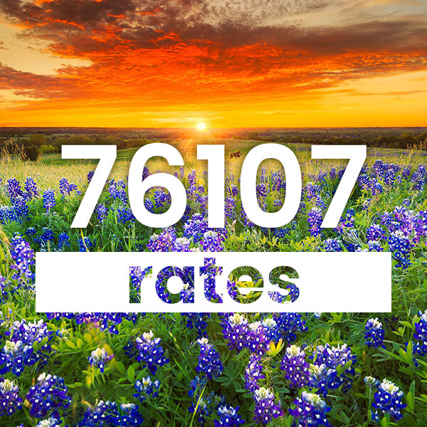 Electricity rates for Fort Worth 76107 Texas