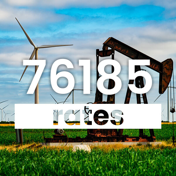 Electricity rates for Fort Worth 76185 Texas