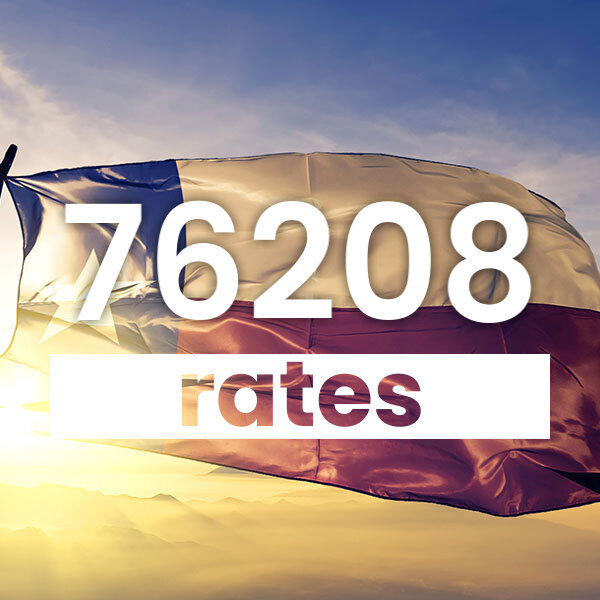 Electricity rates for Denton 76208 Texas