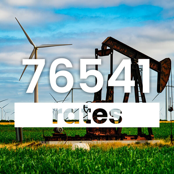 Electricity rates for Killeen 76541 Texas