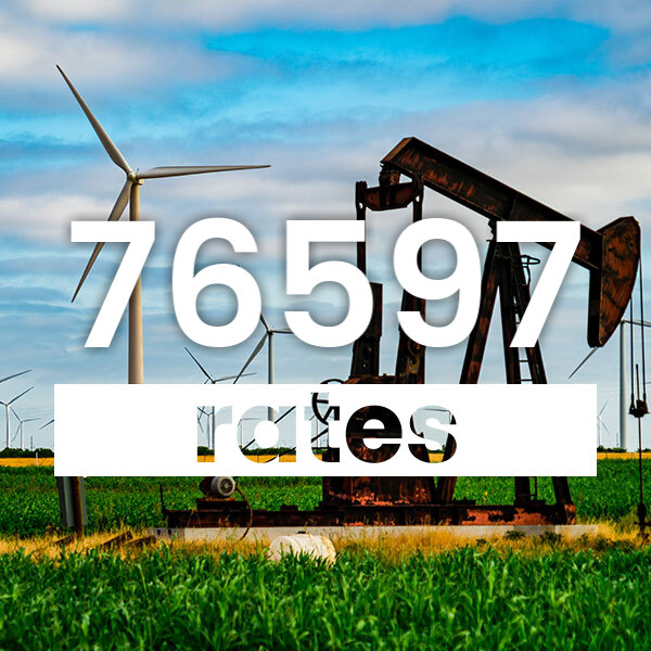 Electricity rates for Gatesville 76597 Texas
