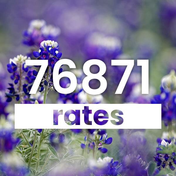 Electricity rates for Richland Springs 76871 texas