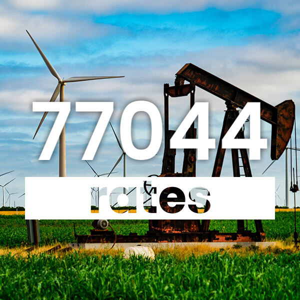 Electricity rates for Houston 77044 Texas