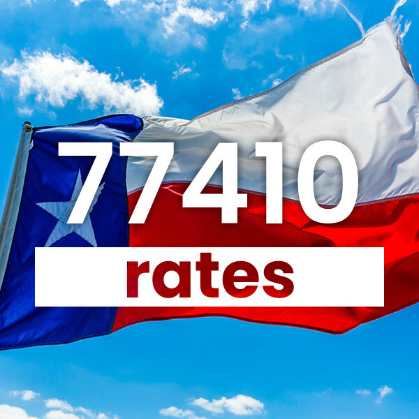 Electricity rates for Cypress 77410 Texas
