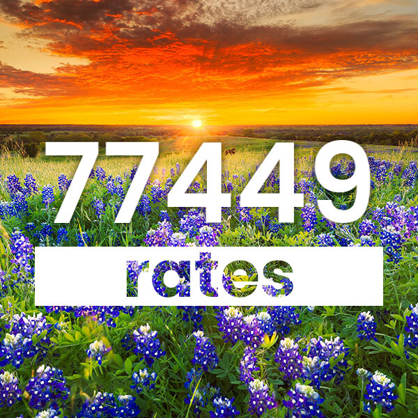 Electricity rates for Katy 77449 texas