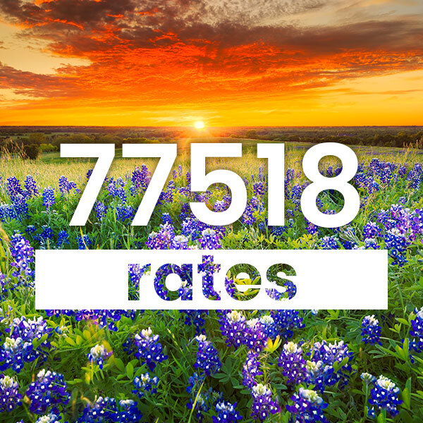 Electricity rates for Bacliff 77518 texas