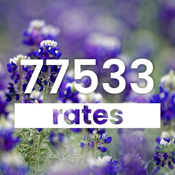 Electricity rates for  77533 Texas