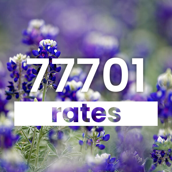 Electricity rates for  77701 Texas