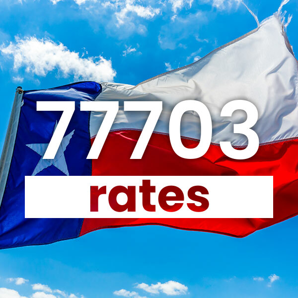 Electricity rates for 77703 Texas