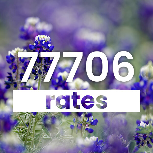 Electricity rates for 77706 Texas
