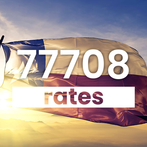 Electricity rates for  77708 Texas