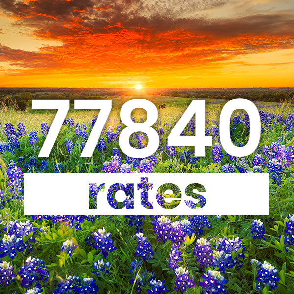 Electricity rates for College Station 77840 Texas