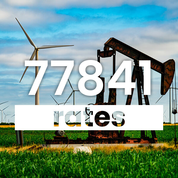 Electricity rates for College Station 77841 Texas