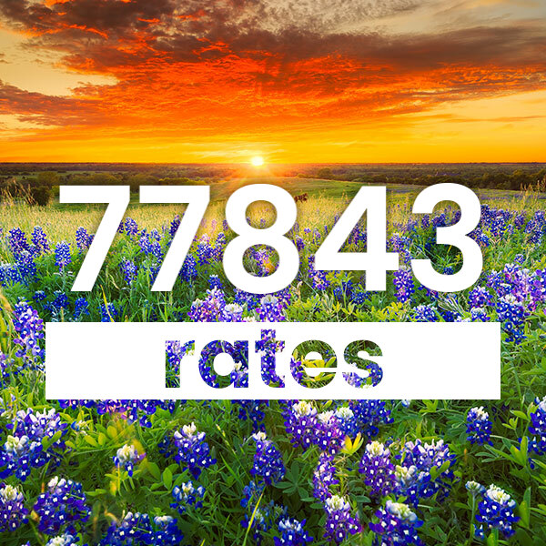 Electricity rates for College Station 77843 Texas