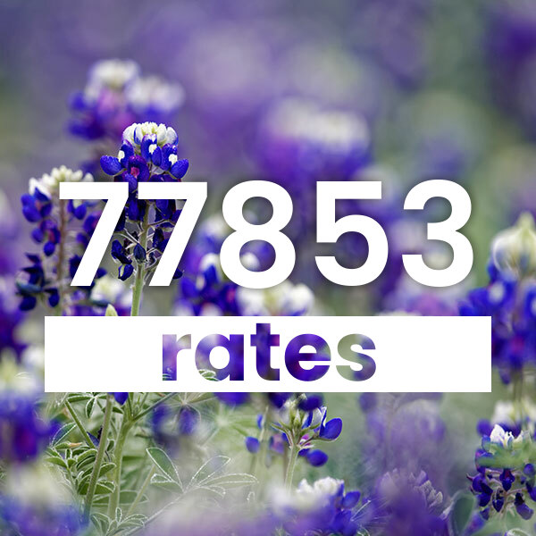 Electricity rates for 77853 Texas