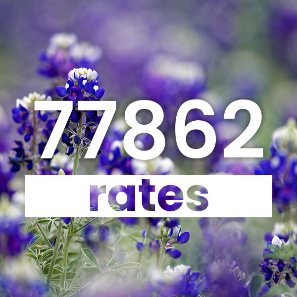 Electricity rates for  77862 Texas