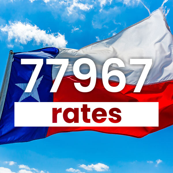 Electricity rates for  77967 Texas