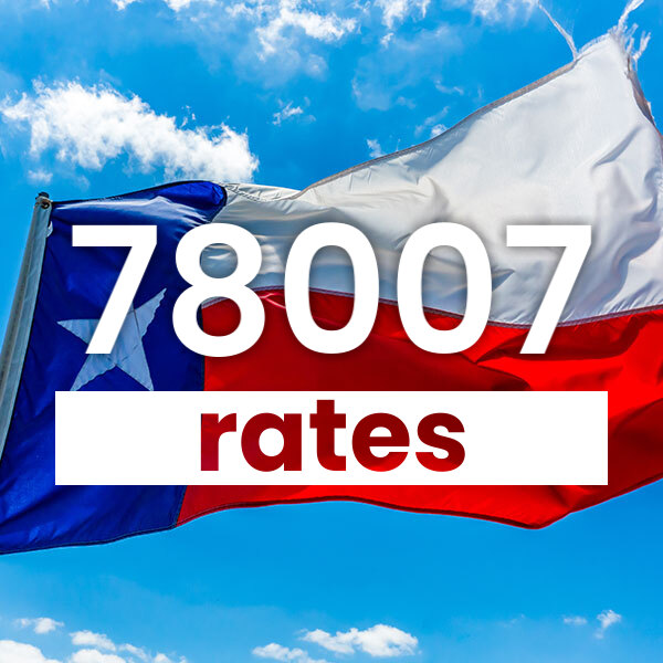 Electricity rates for  78007 Texas