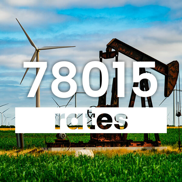 Electricity rates for 78015 Texas