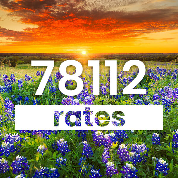 Electricity rates for 78112 Texas