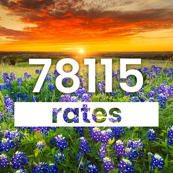 Electricity rates for Geronimo 78115 Texas