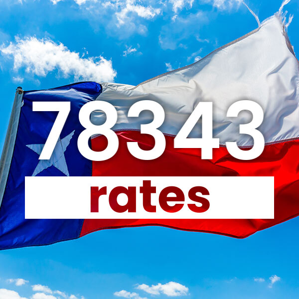 Electricity rates for Bishop 78343 Texas