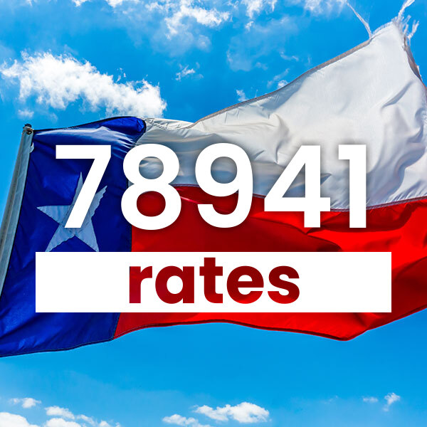 Electricity rates for  78941 Texas