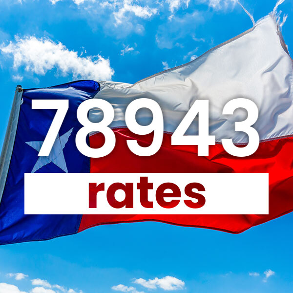 Electricity rates for Glidden 78943 Texas