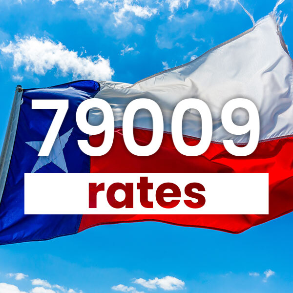 Electricity rates for  79009 Texas
