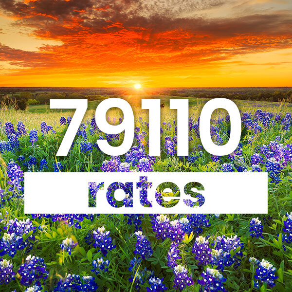 Electricity rates for Amarillo 79110 Texas