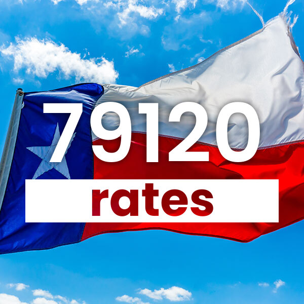 Electricity rates for  79120 Texas