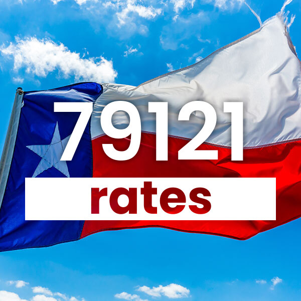 Electricity rates for  79121 Texas