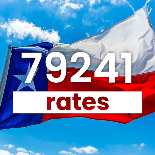 Electricity rates for  79241 Texas