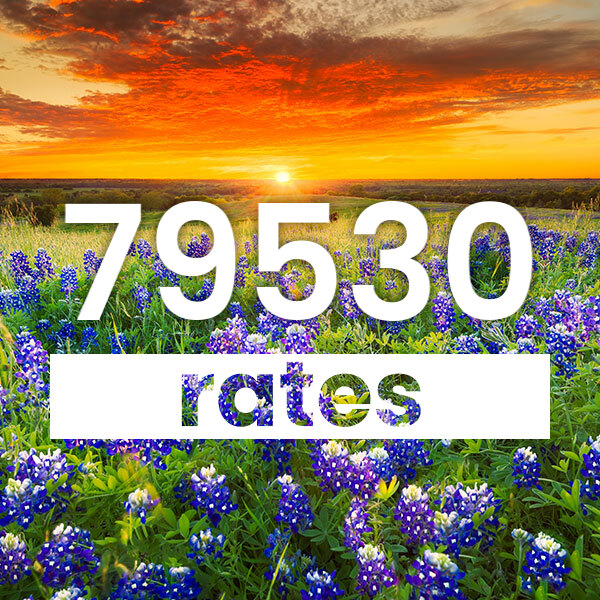 Electricity rates for Lawn 79530 Texas