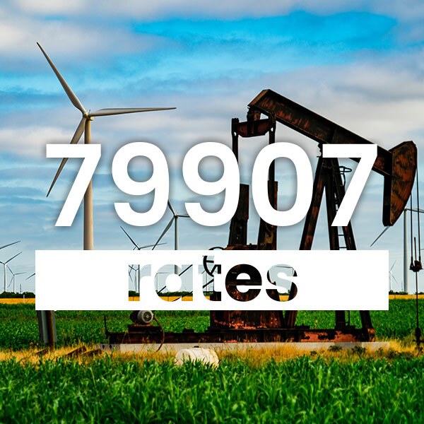 Electricity rates for 79907 Texas