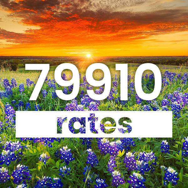 Electricity rates for 79910 Texas