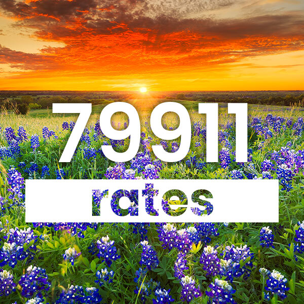 Electricity rates for  79911 Texas