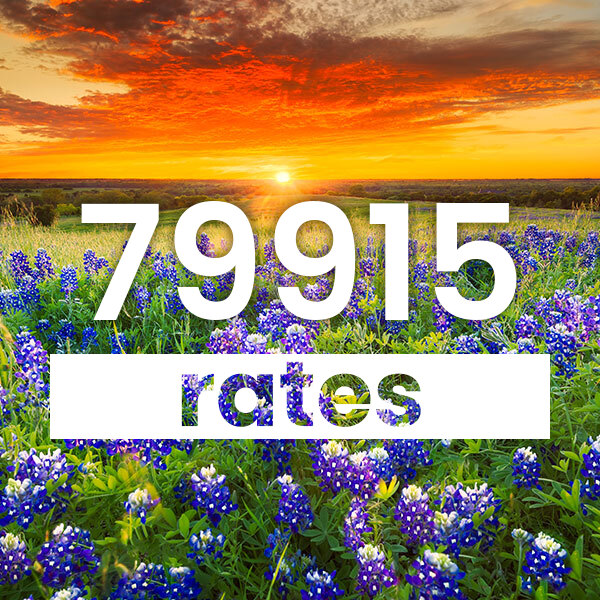 Electricity rates for El Paso 79915 Texas