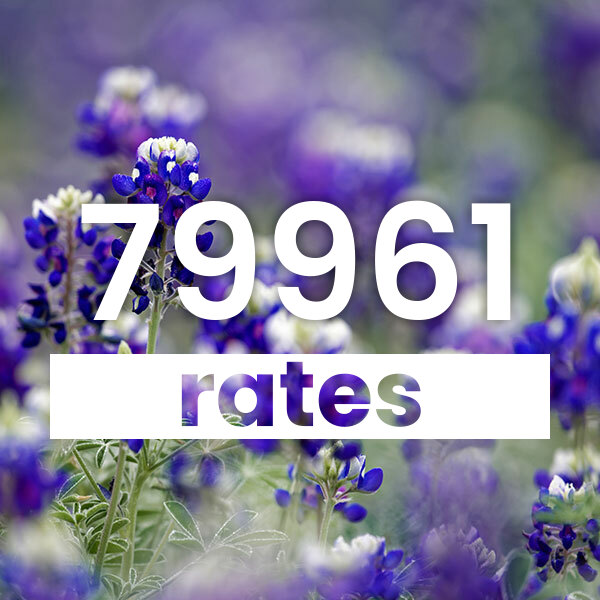 Electricity rates for El Paso 79961 Texas